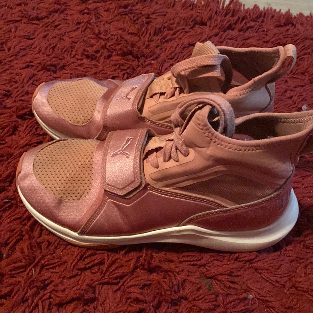Rose gold Puma Shoes